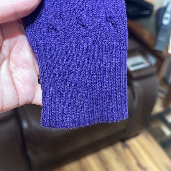 St John’s Bay Purple Sweater - Picture 3 of 5